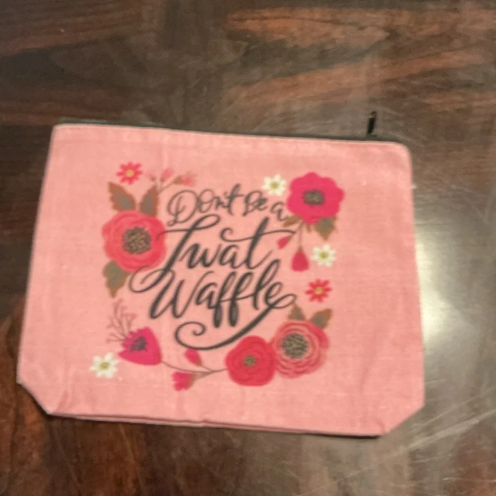 Floral Pink Pouch